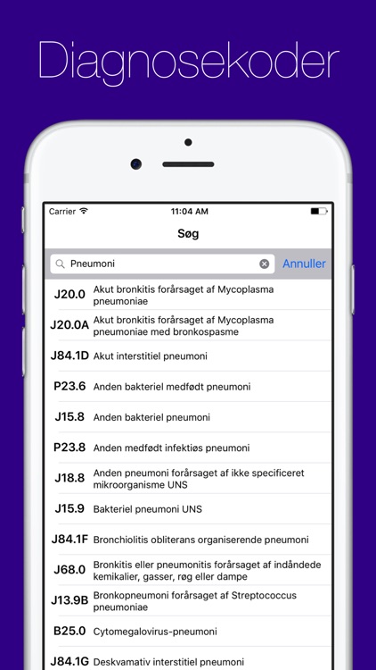 Diagnosekoder ICD-10