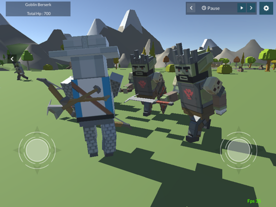 Screenshot #5 pour Boxy Strike Battle Simulator