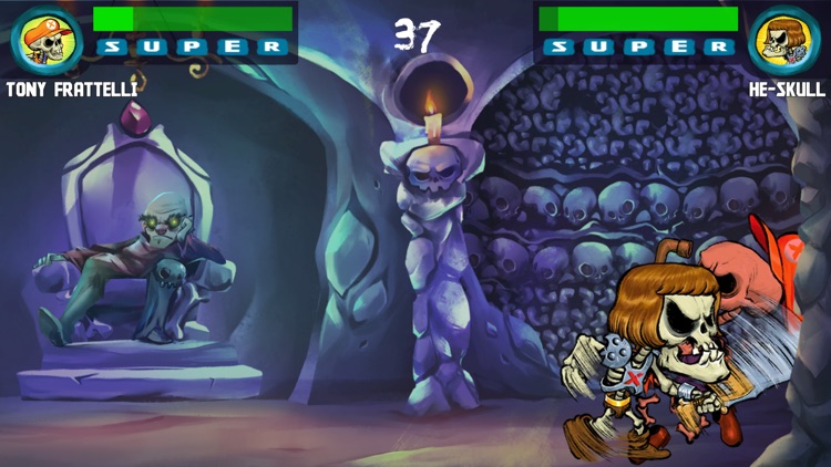 Old Skull Fighters: Bone-Chilling screenshot-3