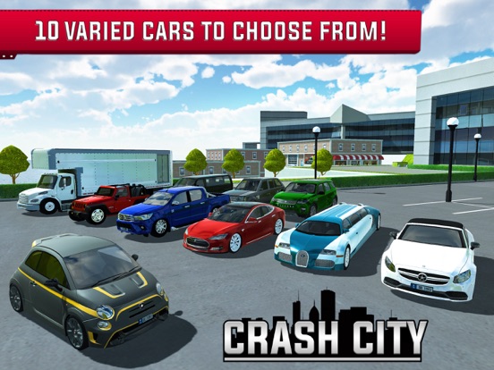 Crash City: Heavy Traffic Drive iPad app afbeelding 5