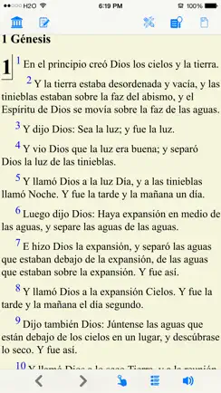 Santa Biblia Version Reina Valera (con audio) iPhone image 1