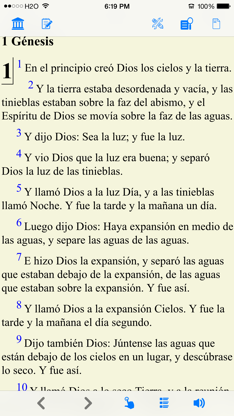 Santa Biblia Version Reina Valera (con audio) screenshot 1