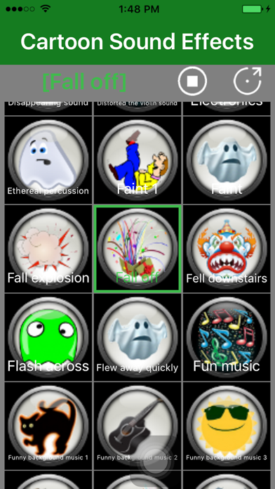 Screenshot #2 pour Cartoon Sound - 190 Free Sound Effects