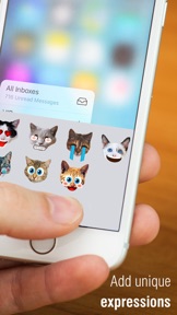 Emoji My Cat: Make Custom Emojis of Cats Photos screenshot