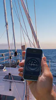 3d sailing compass iphone screenshot 2