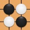 Gomoku is a strategy board game where you try to get 5 of your stones in a row before the other player