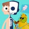 Doctor Justabout is a fun and educational app that teaches how the systems and organs of the body work, with lots of interesting facts and fun animations