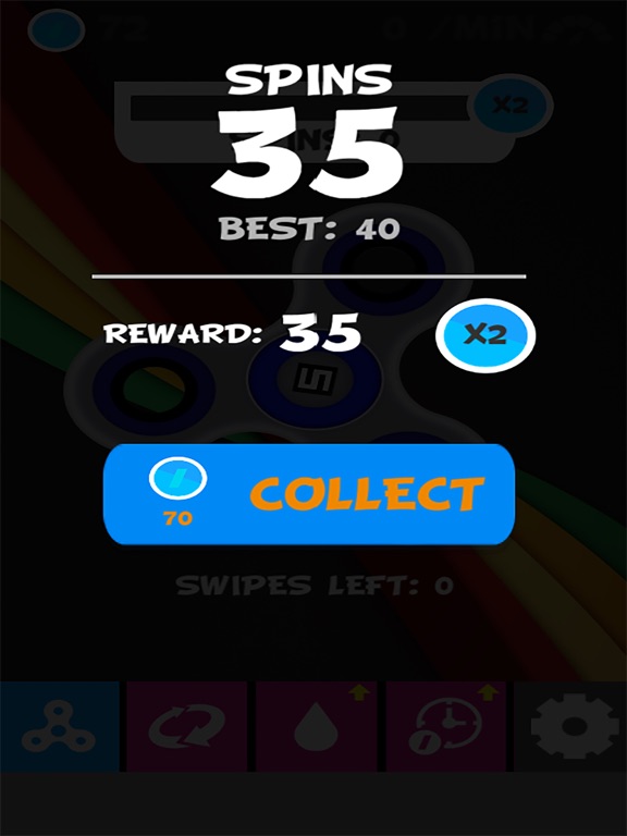 Screenshot #4 pour Fidget Spinner Relaxing 2017 Toy Simulator