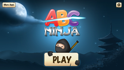 ABC Ninja - The Alphabet Slicing Game for Kids Screenshot 1
