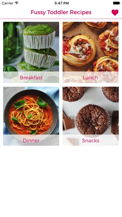 Fussy Toddler Recipes