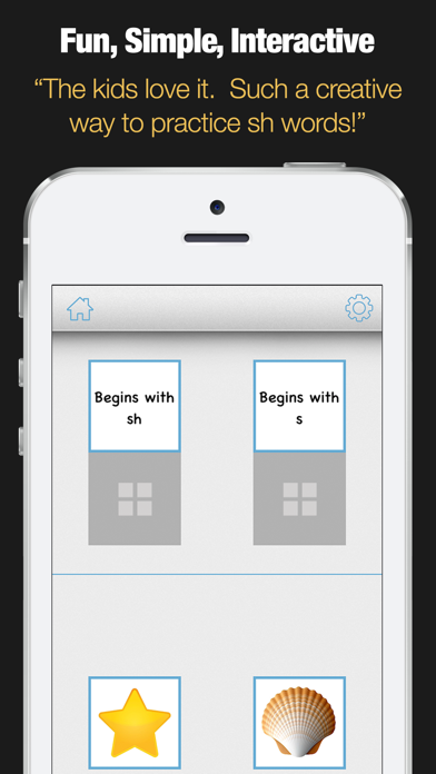 Digraphs sh - Flashcards & Games screenshot 2