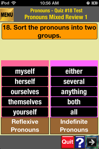 easyLearn Pronouns  in English Grammar screenshot 4