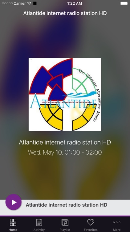 Atlantide internet radio station HD