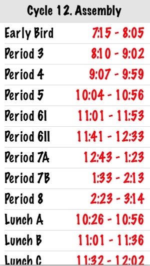 Deerfield High School Schedule(圖5)-速報App