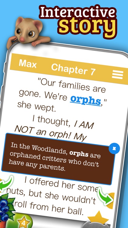 Orphs Chapter Book & Game: Grammar, Math & Science