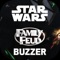 Use the Family Feud Star Wars themed Buzzer app to play along with the Family Feud Star Wars board game by Imagination