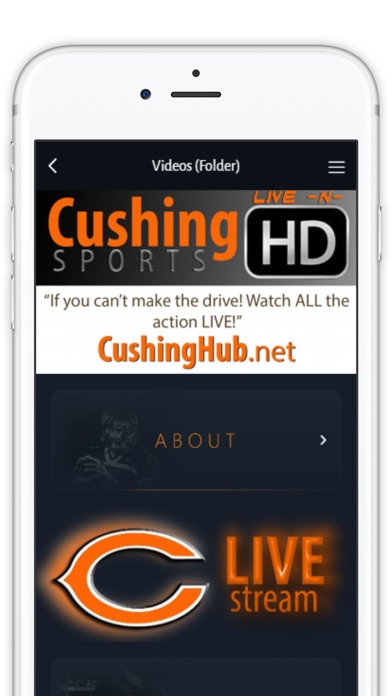 CushingHub screenshot 2
