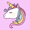 Cute Unicorn Coloring Drawing Book for Girl app icon - Games app for iPhone