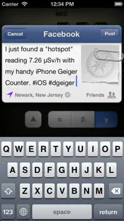 digital geiger counter - prank radiation detector iphone screenshot 4
