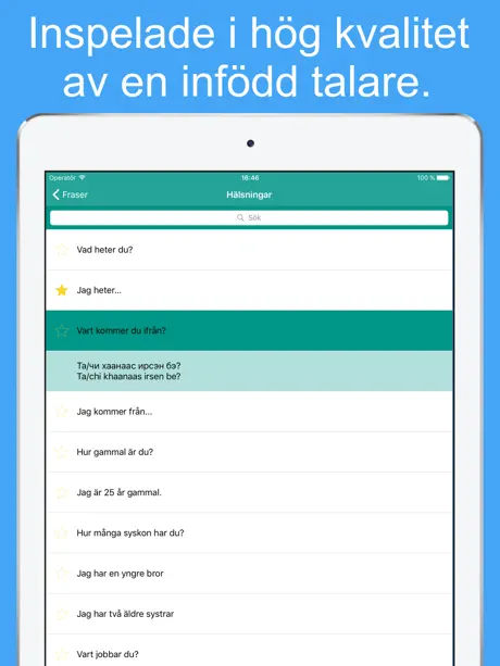 Lär Dig Prata Mongoliska Med Ljudbok