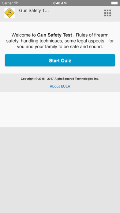 Gun Safety Test Screenshot