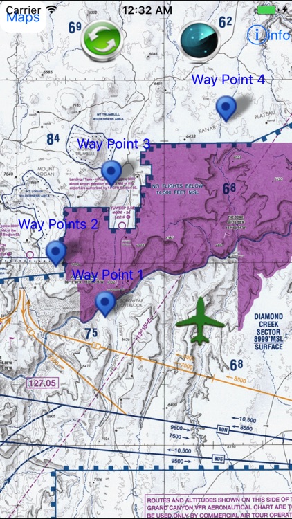 Grand Canyon Vfr Aeronautical Chart