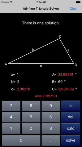 Game screenshot Triangle Solver apk