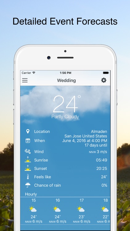 Weather Day - Weather Forecasts for Special Days