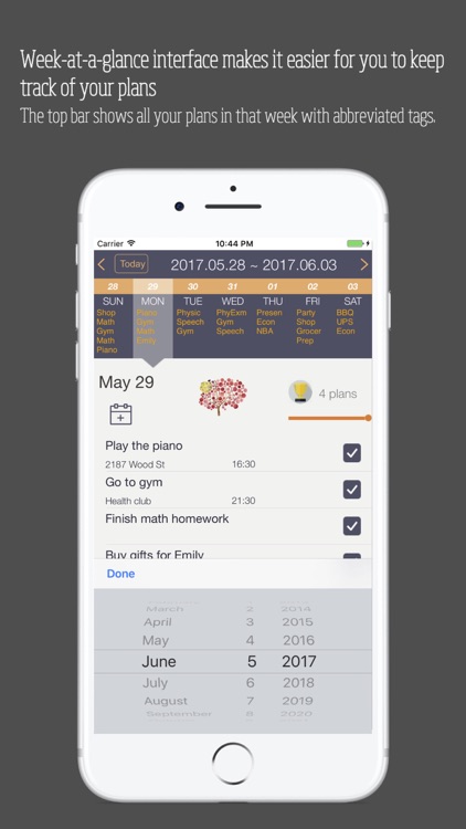 Planett: Simple daily & weekly todo list / planner