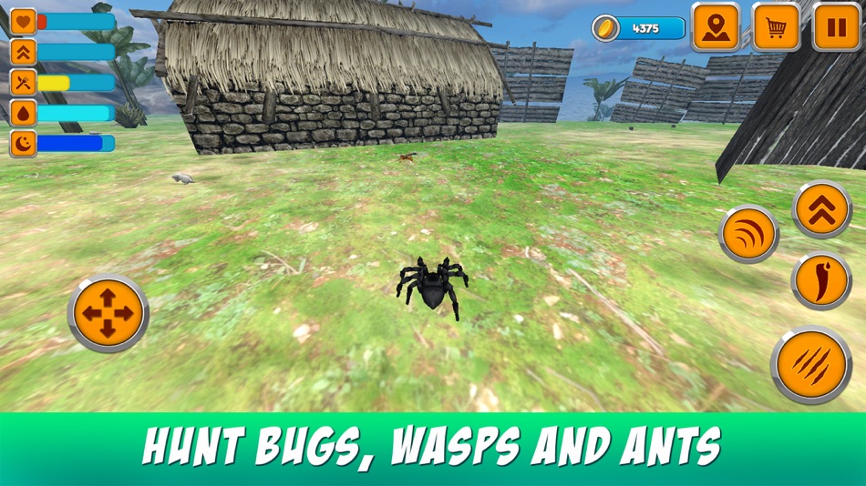 #3. Poisonous Tarantula Spider Simulator (iOS) 由: Juliia Blokhina