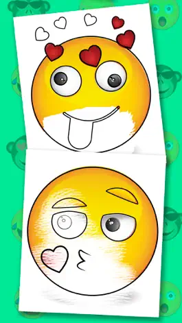 Game screenshot Emojis coloring book - Paint funny emoticons apk