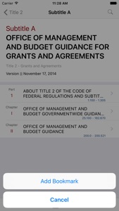 2 CFR - Grants and Agreements (LawStack Series) screenshot #3 for iPhone