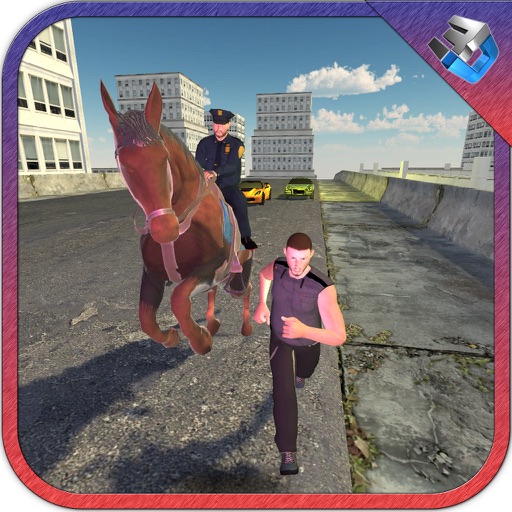 Police Horse Officer Duty & City Crime Simulator icon