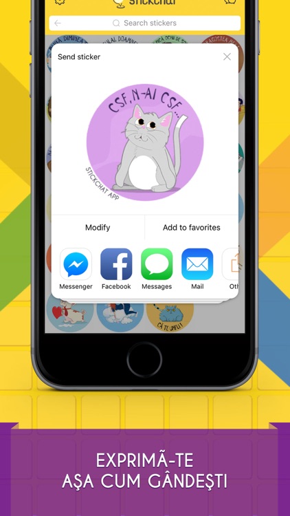 Stickchat - Stickers for WhatsApp and Messenger screenshot-4