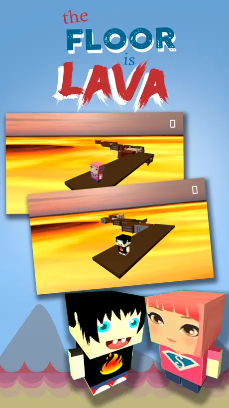 El Suelo es Lava - juego 3D