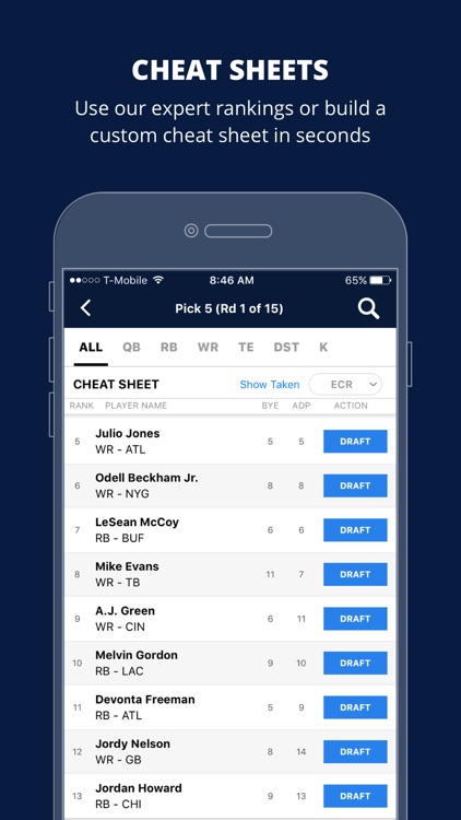 Fantasy Football Draft Wizard 2017 by FantasyPros