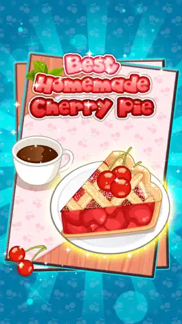 Game screenshot Best Homemade Cherry Pie - Cooking game for kids apk