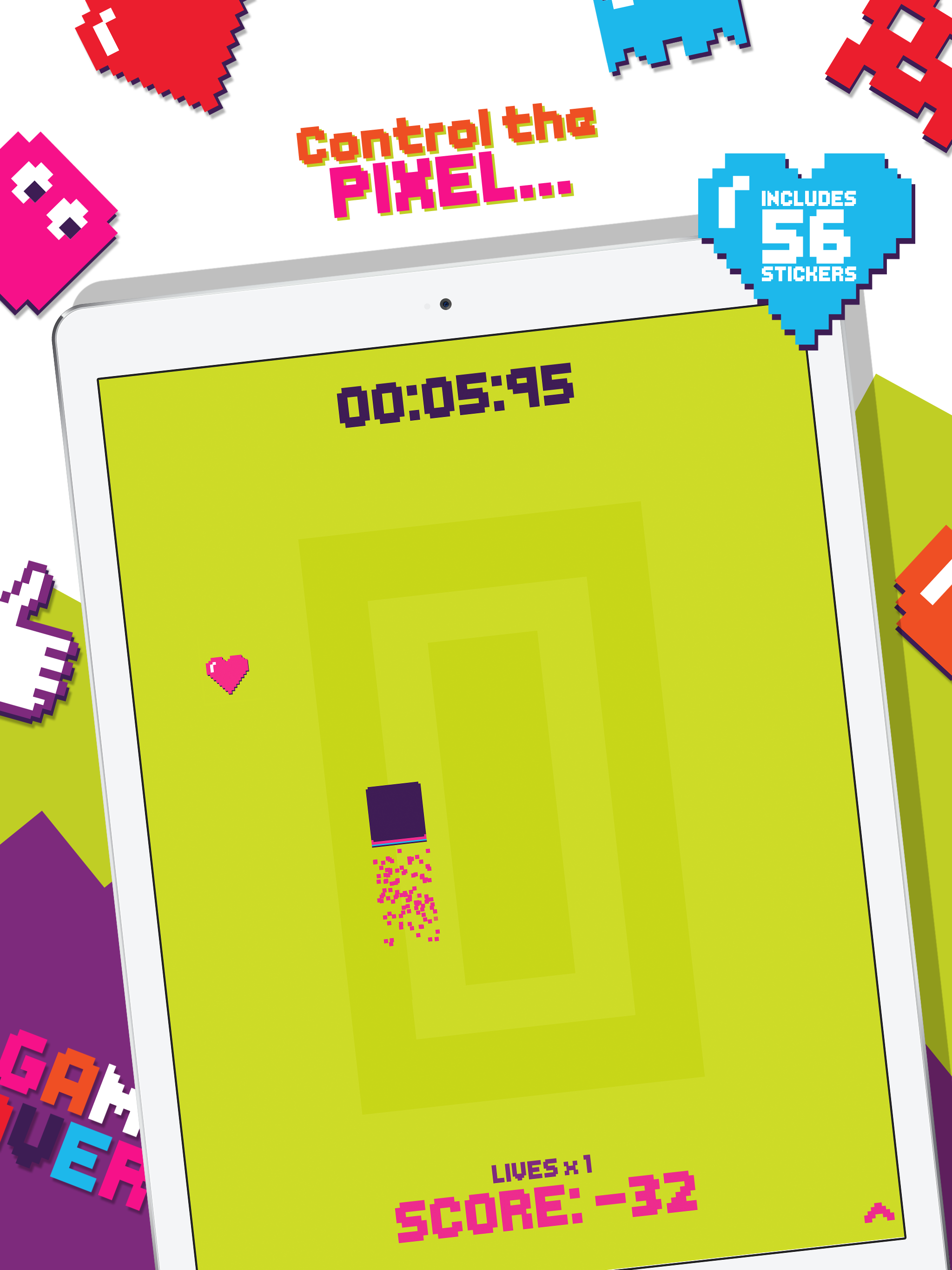 Pixel Dash - Test Your Reaction Speed Game