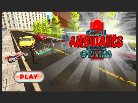 Real Ambulance Rescue Driving - Car Driver Game