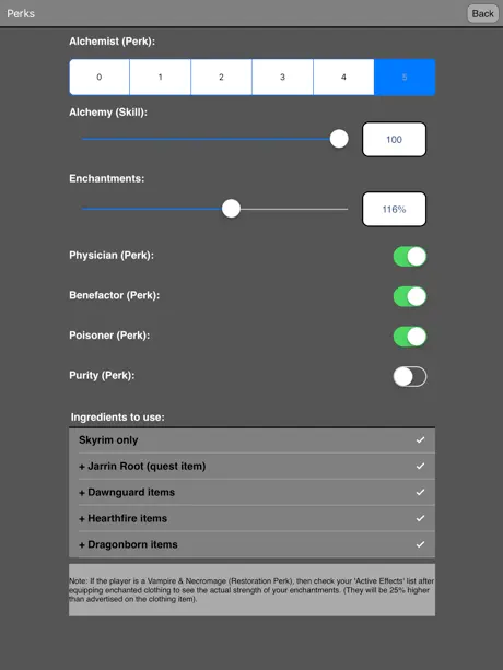 Alchemy for Skyrim ®