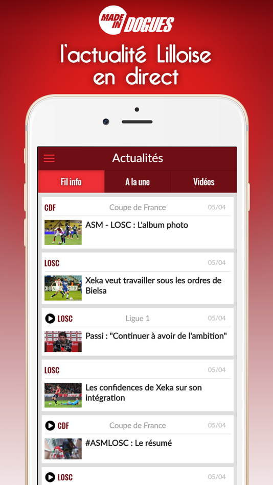 Foot Lille - 4.0.6 - (iOS)