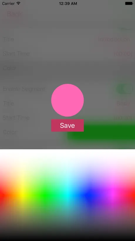 Public Panic - Color Coded Timer
