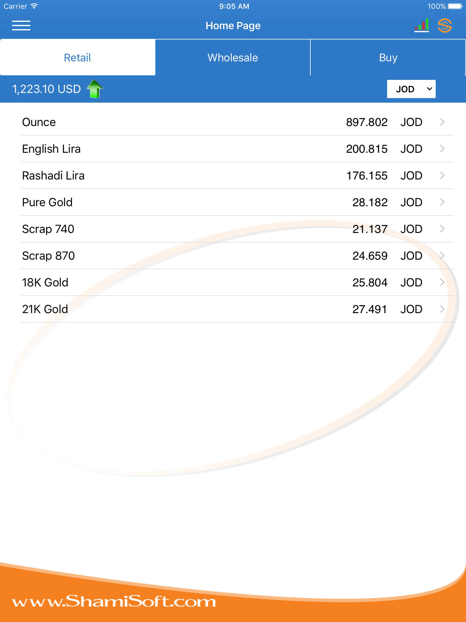 Gold Price By ShamiSoft screenshot 6