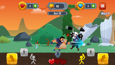 Screenshot #1 pour Gladiator vs Monsters - Jeu de Héros de Combat