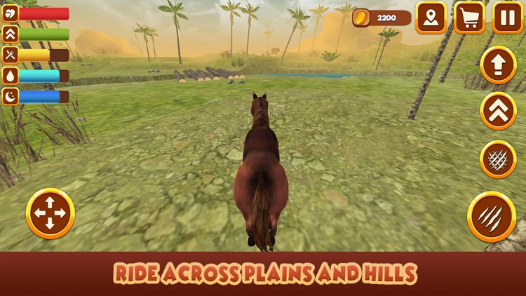 Wild Mustang Horse Survival Simulator