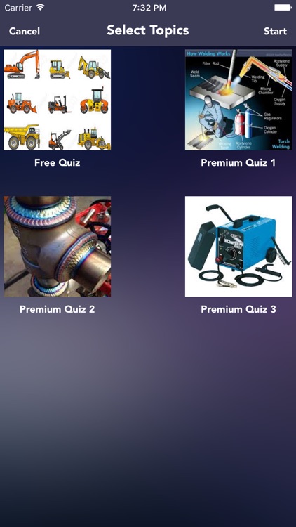 Welder Practice Quiz