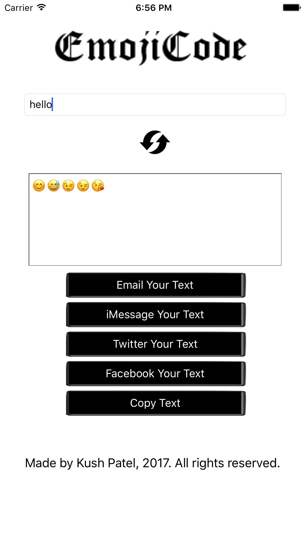 EmojiCoder screenshot 2