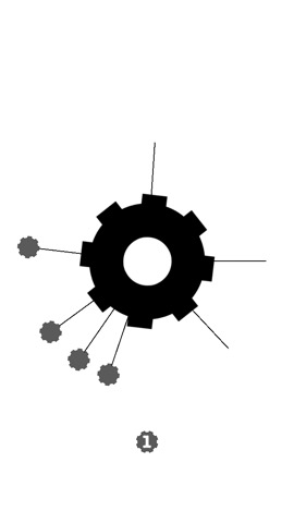 Cogwheels BW : black & white rotating gear wheelのおすすめ画像5