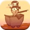 Play as a stickman pirate to hunt mysterious treasure for a fun click adventure travel