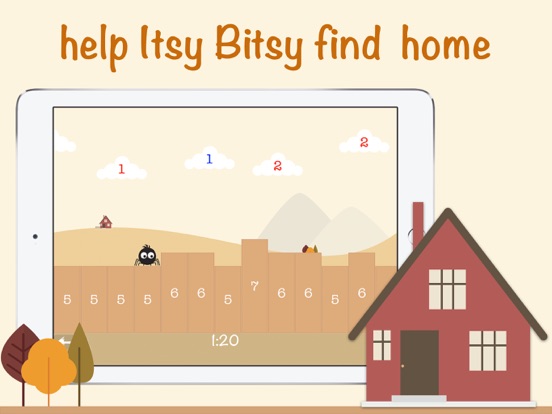 Itsy Bitsy Spider Cool math game screenshot 2